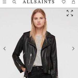 All Saints Balfern Leather Jacket